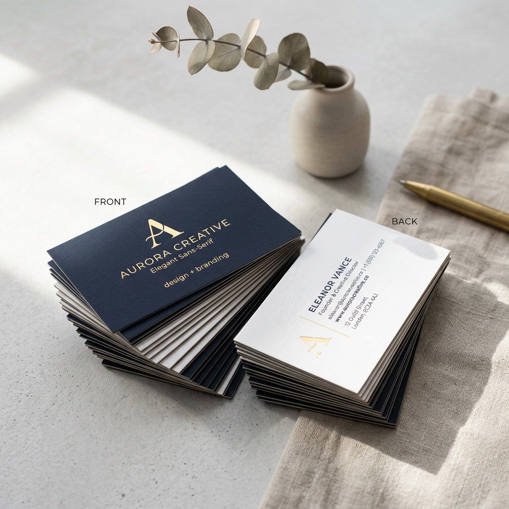 Visiting Cards Mockup